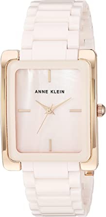 Anne Klein Ladies Ceramic Bracelet Watch,AK/3952