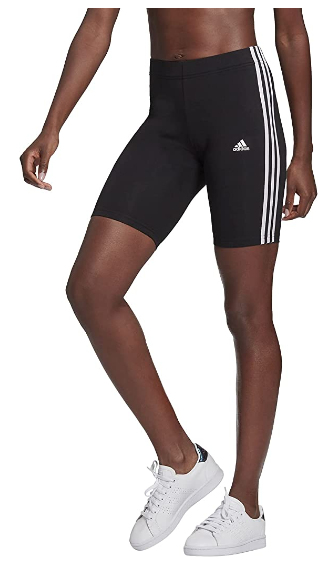 adidas Women's Essentials 3 Stripe Bike Shorts